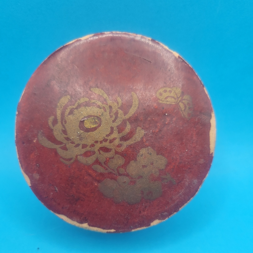 Vintage Japanese Paper Powder Box